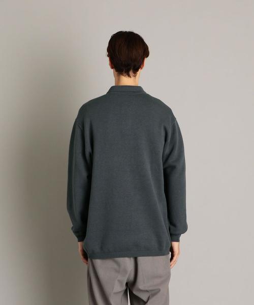Steven Alan(スティーブンアラン)の「<Steven Alan> C/W SLIP LONG SLEEVE POLOSHIRT-LOOSE/ポロシャツ(ポロシャツ・メンズ・ライトブルー/ダークグレー・X-LARGE/SMALL/MEDIUM/LARGE)」の16枚目の写真