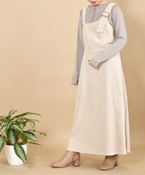 セール ブランド古着 サロペットスカート ジャンパースカート W Closet ダブルクローゼット のファッション通販 Zozoused