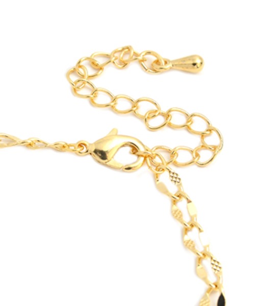 Ree&Mee（リーアンドミー）の「Ree＆Mee アンクレット チェーンアクセ シンプル デザイン アジャスター調節付き（アンクレット・レディース・B/A/D/C/F/E・FREE）」の8枚目の写真