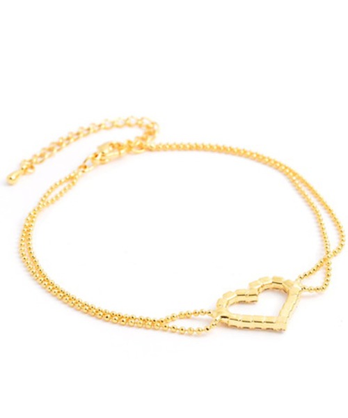 Ree&Mee（リーアンドミー）の「Ree＆Mee アンクレット チェーンアクセ シンプル デザイン アジャスター調節付き（アンクレット・レディース・B/A/D/C/F/E・FREE）」の12枚目の写真