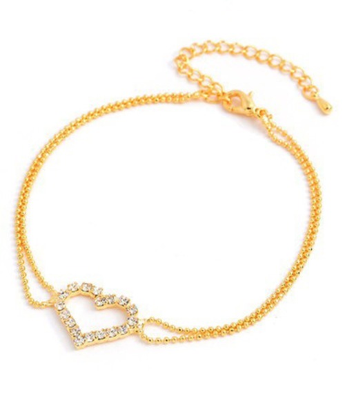 Ree&Mee（リーアンドミー）の「Ree＆Mee アンクレット チェーンアクセ シンプル デザイン アジャスター調節付き（アンクレット・レディース・B/A/D/C/F/E・FREE）」の13枚目の写真