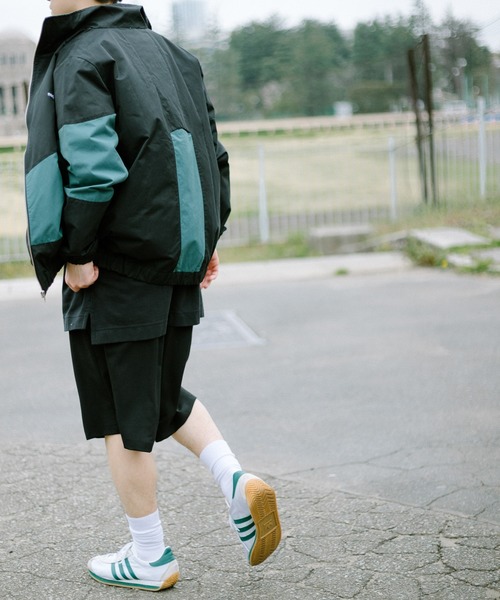 ADAM ET ROPE'（アダムエロペ）の「【CARREMAN】ワイドハーフスラックス〈WEB・一部店舗限定〉（その他パンツ・メンズ・グレー系その他/ブラック/イエロー系その他3・M/L）」の9枚目の写真