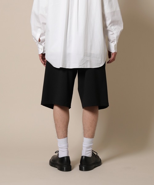 ADAM ET ROPE'（アダムエロペ）の「【CARREMAN】ワイドハーフスラックス〈WEB・一部店舗限定〉（その他パンツ・メンズ・グレー系その他/ブラック/イエロー系その他3・M/L）」の18枚目の写真