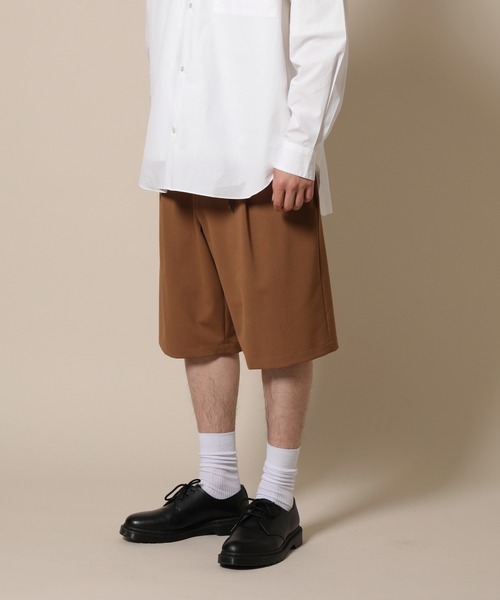 ADAM ET ROPE'（アダムエロペ）の「【CARREMAN】ワイドハーフスラックス〈WEB・一部店舗限定〉（その他パンツ・メンズ・グレー系その他/ブラック/イエロー系その他3・M/L）」の14枚目の写真