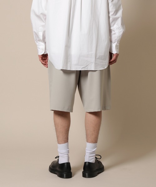 ADAM ET ROPE'（アダムエロペ）の「【CARREMAN】ワイドハーフスラックス〈WEB・一部店舗限定〉（その他パンツ・メンズ・グレー系その他/ブラック/イエロー系その他3・M/L）」の11枚目の写真