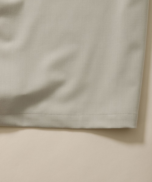 ADAM ET ROPE'（アダムエロペ）の「【CARREMAN】ワイドハーフスラックス〈WEB・一部店舗限定〉（その他パンツ・メンズ・グレー系その他/ブラック/イエロー系その他3・M/L）」の22枚目の写真