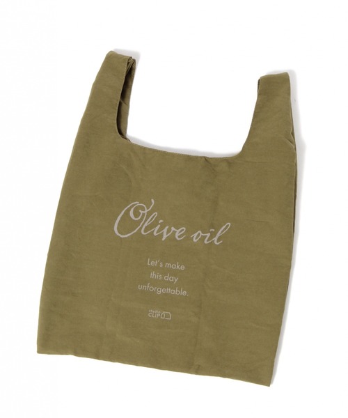 studio CLIP(スタディオクリップ)の「ミニエコバック(エコバッグ/サブバッグ・レディース・グレー/ピンク/イエロー/グリーン/カーキ/ライトブルー/マスタード/ライトグレー・FREE)」の15枚目の写真