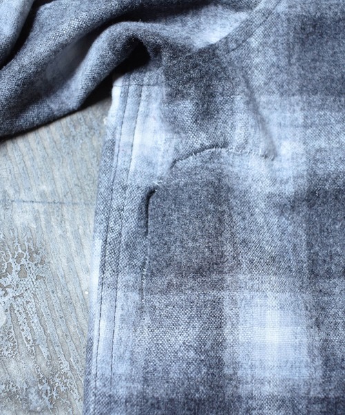 PENDLETON(ペンドルトン)の「【ヴィンテージ古着】PENDLETON/ペンドルトン ウール チェックシャツ(シャツ/ブラウス・メンズ・ブラック・X-LARGE)」の7枚目の写真