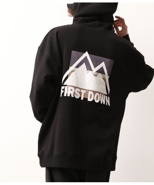 FIRST DOWN（ファーストダウン）の「【FIRST DOWN×JUNRed別注】プルパーカー（パーカー・メンズ・ホワイト/ブラック/ベージュ・M/L）」の9枚目の写真