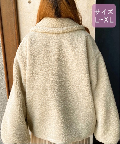 セール】【大きいサイズ】ボアダッフルコート【ZOZOTOWN限定アイテム