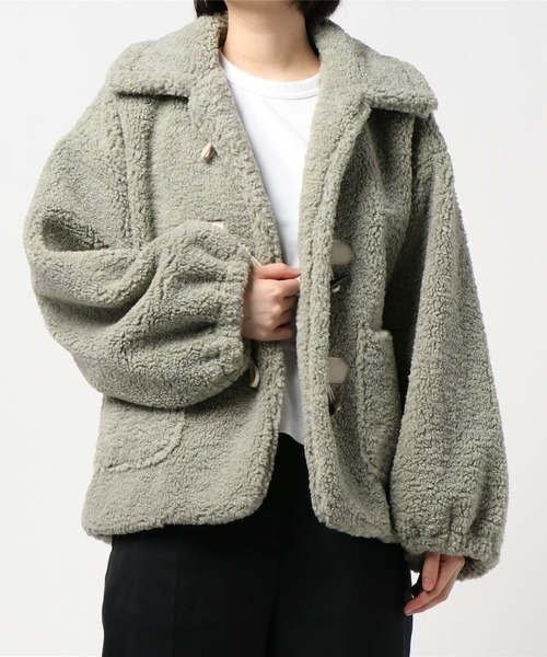 セール】【大きいサイズ】ボアダッフルコート【ZOZOTOWN限定アイテム