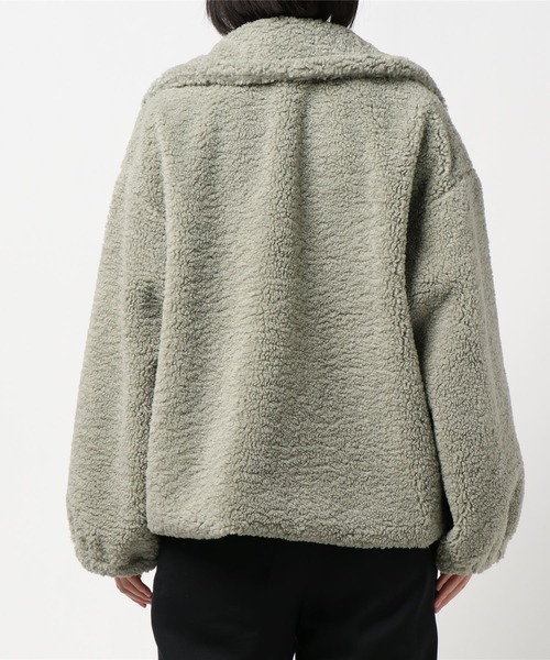 apres jour（アプレジュール）の「【大きいサイズ】ボアダッフルコート【ZOZOTOWN限定アイテム】20AW☆（ダッフルコート・レディース・ミント/モカ/ライトベージュ・X-LARGE）」の9枚目の写真