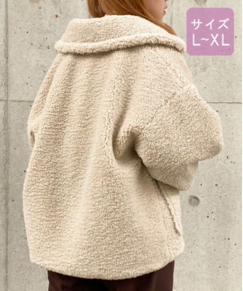 セール】【大きいサイズ】ボアダッフルコート【ZOZOTOWN限定アイテム