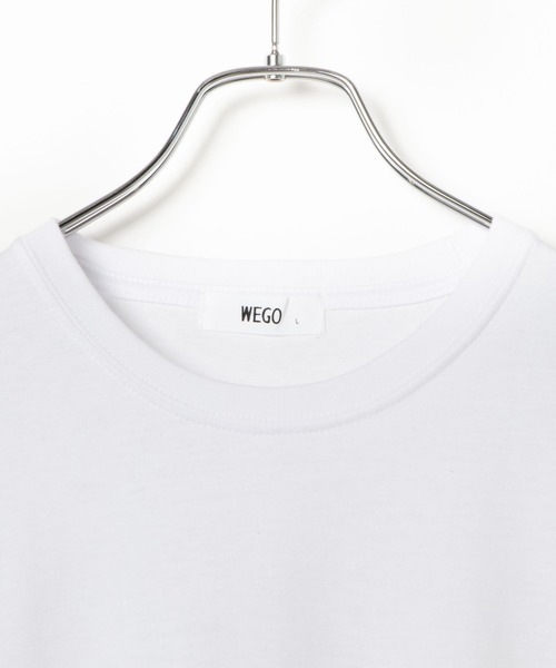 WEGO（ウィゴー）の「WEGO/カラーフォトプリントTシャツ（Tシャツ/カットソー・レディース・ホワイト/スミクロ・SMALL/MEDIUM/LARGE）」の4枚目の写真