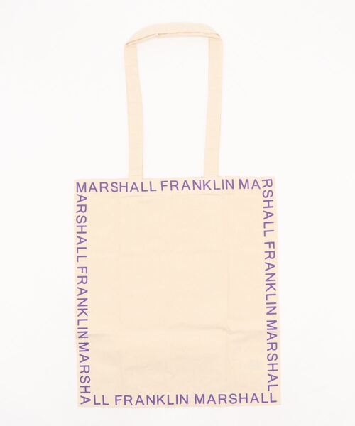 FRANKLIN & MARSHALL（フランクリンマーシャル）の「【FRANKLIN & MARSHALL / フランクリンマーシャル】コットンキャンバス トートバッグ（トートバッグ・レディース・パープル/ホワイト/ブルー/レッド/ブラック/グリーン・FREE）」の6枚目の写真