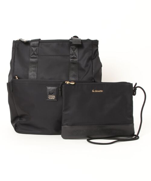 & chouette(アンドシュエット)の「たまひよコラボマザーズリュック(バックパック/リュック・レディース・ラベンダー/グレイッシュベージュ/ダークブルー/グレー/ブラック・FREE)」の2枚目の写真
