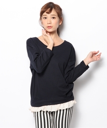 mystic | サイドZIP切替プルオーバー(ニット/セーター)