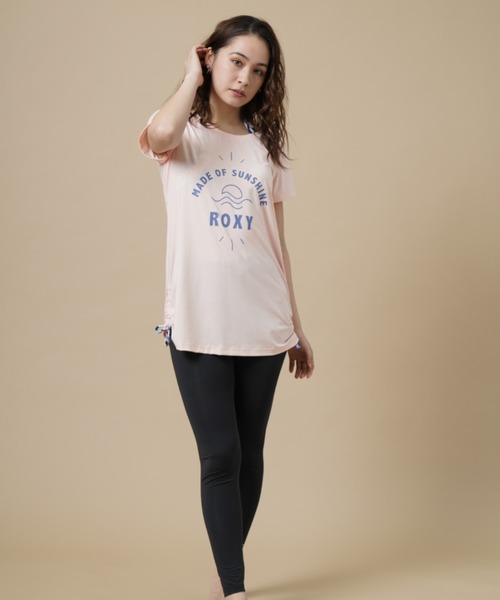 ROXY/ロキシーラッシュTシャツレギンスビキニ４点セットRSW211007