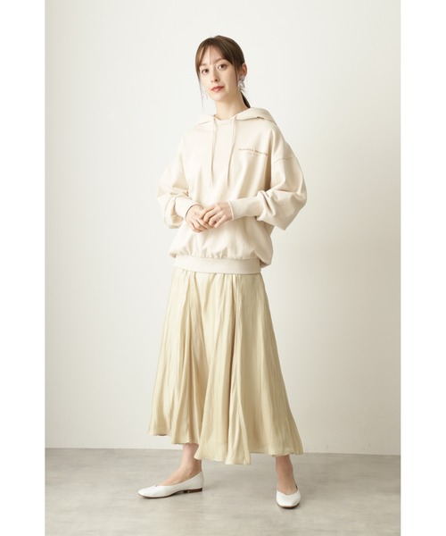 JILL STUART（ジルスチュアート）の「◆【WEB限定 サイズ：4】イザベルフレアスカート（スカート・レディース・イエロー/ホワイト・4/0/2）」の6枚目の写真