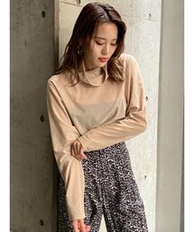 EMODA（エモダ）の「ハイネックシアートップス（Tシャツ/カットソー）」