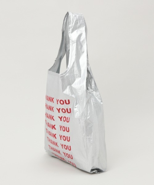 RAGEBLUE（レイジブルー）の「＜ユニセックス＞THANK YOUエコバッグ（エコバッグ/サブバッグ・レディース・グリーン系その他/ブルー系その他/グレー系その他/その他21・FREE）」の7枚目の写真