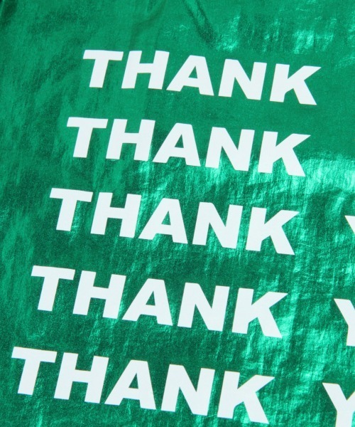 RAGEBLUE（レイジブルー）の「＜ユニセックス＞THANK YOUエコバッグ（エコバッグ/サブバッグ・レディース・グリーン系その他/ブルー系その他/グレー系その他/その他21・FREE）」の5枚目の写真