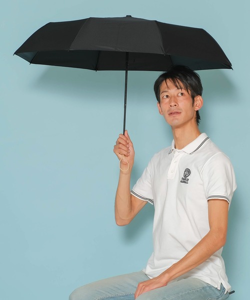 VitaFelice(ヴィータフェリーチェ)の「晴雨兼用 UVカット 折りたたみ日傘 遮光率100%・UV遮蔽率99.9%以上(折りたたみ傘・レディース・ピンク/グレー/ネイビー/オリーブ/ブラック/ブルー/ライム/サンドベージュ/ミント・FREE)」の2枚目の写真