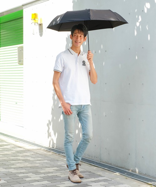VitaFelice(ヴィータフェリーチェ)の「晴雨兼用 UVカット 折りたたみ日傘 遮光率100%・UV遮蔽率99.9%以上(折りたたみ傘・レディース・ピンク/グレー/ネイビー/オリーブ/ブラック/ブルー/ライム/サンドベージュ/ミント・FREE)」の19枚目の写真