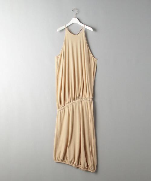 新品 INSCRIRE BACK T DRESS バックTドレス ワンピース INSCRIRE（アンスクリア）の「＜INSCRIRE＞バックTドレス Ψ