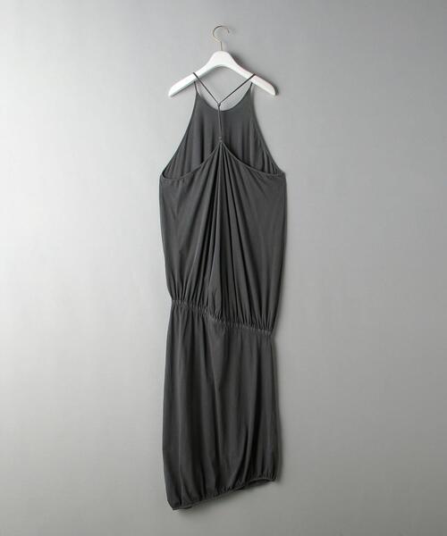 新品 INSCRIRE BACK T DRESS バックTドレス ワンピース INSCRIRE（アンスクリア）の「＜INSCRIRE＞バックTドレス Ψ