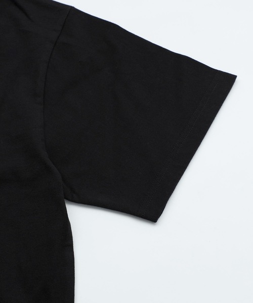 X-girl（エックスガール）の「MOBILE PHONE S/S TEE（Tシャツ/カットソー・レディース・ホワイト/ブラック/ブルー・S/M/L/XL）」の18枚目の写真