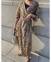 RIVE DROITE | ワイルドガーデン2WAYカシュクールワンピース(ワンピース)