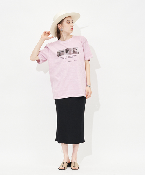 GOOD ROCK SPEED（グッドロックスピード）の「【WEB限定】【GOOD ROCK SPEED】別注フォトTシャツ（Tシャツ/カットソー・レディース・ピンク・フリー）」の11枚目の写真