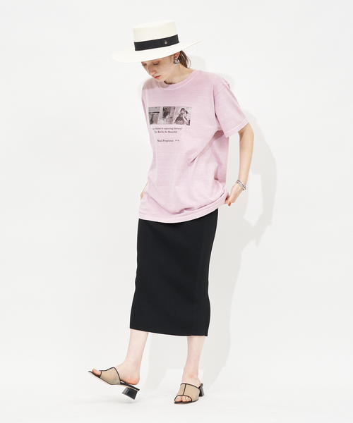 GOOD ROCK SPEED（グッドロックスピード）の「【WEB限定】【GOOD ROCK SPEED】別注フォトTシャツ（Tシャツ/カットソー・レディース・ピンク・フリー）」の13枚目の写真