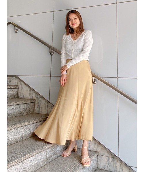 Vicente（ヴィセンテ）の「Mermaid skirt（スカート・レディース・イエロー/ブラック/ベージュ・FREE）」の4枚目の写真