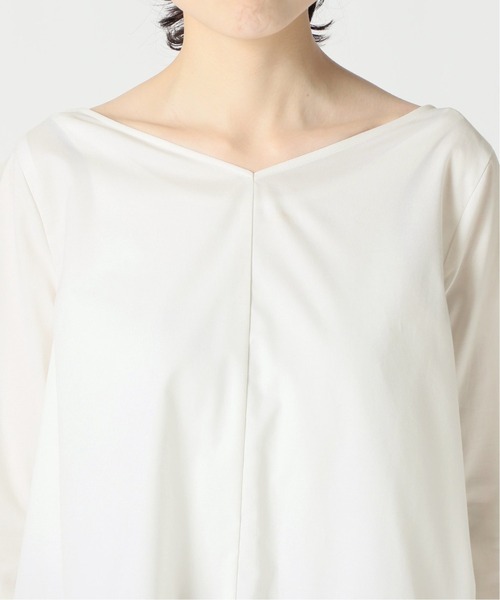 Spick & Span（スピックアンドスパン）の「＃コットンポプリンチュニックブラウス◆（シャツ/ブラウス・レディース・サックスブルー/ホワイト・FREE）」の21枚目の写真