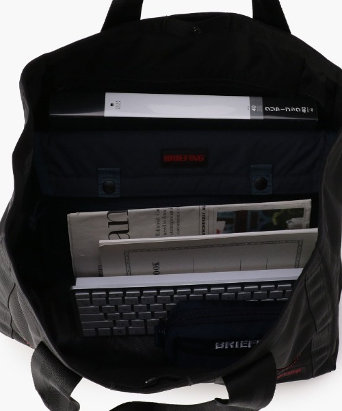 BRIEFING(ブリーフィング)の「ARMOR TOTE / アーマートート(トートバッグ・メンズ・ダークネイビー/ブラック・FREE)」の10枚目の写真