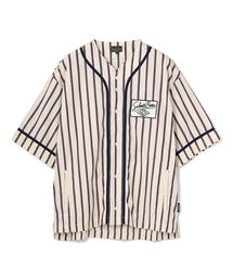 schott | Schott/ショット/STRIPE SS BASEBALL SHIRT/ストライプ ベースボール シャツ(シャツ/ブラウス)