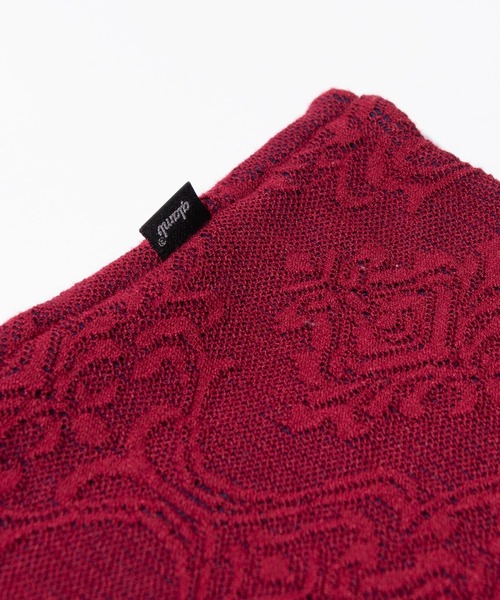glamb(グラム)の「Baroque neck warmer / バロックネックウォーマー(ネックウォーマー/スヌード・メンズ・レッド/ブラック/グリーン・FREE)」の7枚目の写真