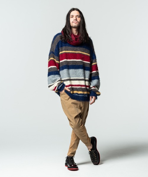 glamb(グラム)の「Baroque neck warmer / バロックネックウォーマー(ネックウォーマー/スヌード・メンズ・レッド/ブラック/グリーン・FREE)」の15枚目の写真