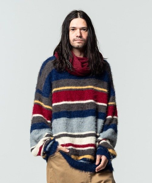 glamb(グラム)の「Baroque neck warmer / バロックネックウォーマー(ネックウォーマー/スヌード・メンズ・レッド/ブラック/グリーン・FREE)」の16枚目の写真