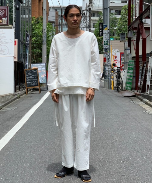 Toironier（トワロニエ）の「Toironier/トワロニエ/Lounge Vest/ラウンジベスト（ベスト・メンズ・ライトグリーン/ホワイト/ブラック/マスタード/ラベンダー・FREE）」の13枚目の写真