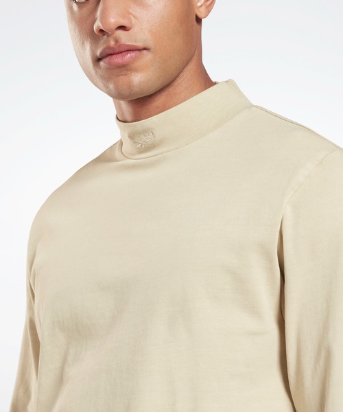 Reebok(リーボック)の「クラシックス ナチュラルダイ ロングスリーブシャツ / Classics Natural Dye Long Sleeve Shirt(Tシャツ/カットソー・メンズ・ベージュ・SMALL/X-SMALL/XXX-LARGE/LARGE/MEDIUM/X-LARGE/XX-LARGE)」の6枚目の写真