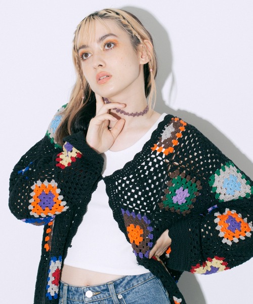 X-girl（エックスガール）の「BEADED CHOKER（チョーカー・レディース・ブラウン/ピンク/ライトパープル・ONE SIZE）」の9枚目の写真