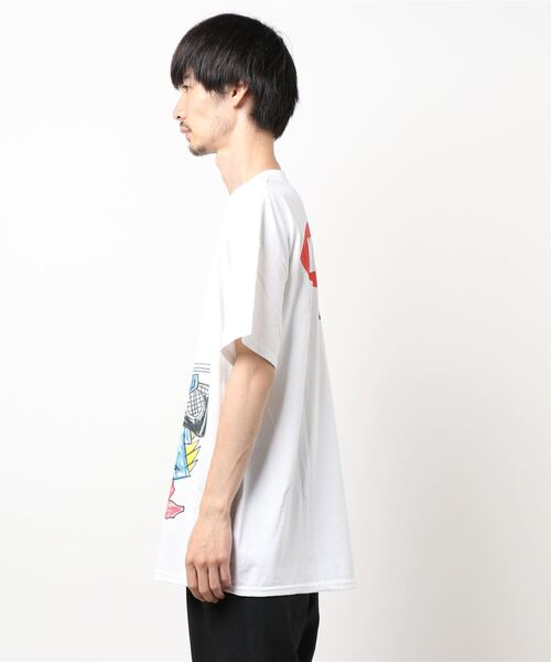 LITTLE UNION(リトルユニオン)の「【KRAYON GANG】DUCK SS T‐Shirts(Tシャツ/カットソー・メンズ・ホワイト・X-LARGE/LARGE/MEDIUM)」の2枚目の写真