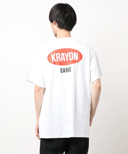 LITTLE UNION(リトルユニオン)の「【KRAYON GANG】DUCK SS T‐Shirts(Tシャツ/カットソー・メンズ・ホワイト・X-LARGE/LARGE/MEDIUM)」の3枚目の写真