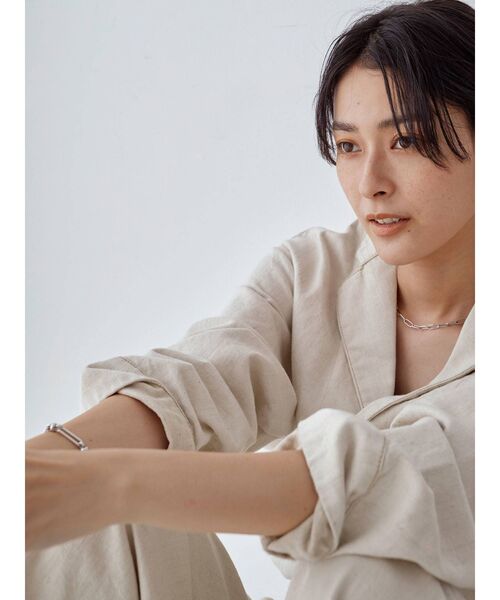 Ungrid（アングリッド）の「【10周年限定】オーガニックコットン混デニムコンビネゾン（つなぎ/オールインワン・レディース・アイボリー/インディゴブルー・SMALL/MEDIUM）」の12枚目の写真