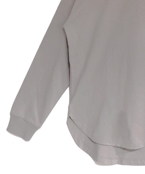 UNDERWRAPS（アンダーラップス）の「【KID'S】バリエーション刺繍ロンT (M3)（Tシャツ/カットソー・キッズ・ホワイト/ブラック/パープル/イエロー/グリーン/ホワイト系その他2/ブラック系その他2/グリーン系その他2/カーキ/ベージュ/チャコールグレー・120/130/140/150/160）」の12枚目の写真