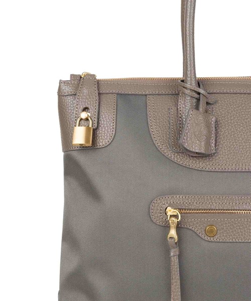 TOFF&LOADSTONE（トフアンドロードストーン）の「キーナイロン（ビジネスバッグ・レディース・グレー・FREE）」の7枚目の写真