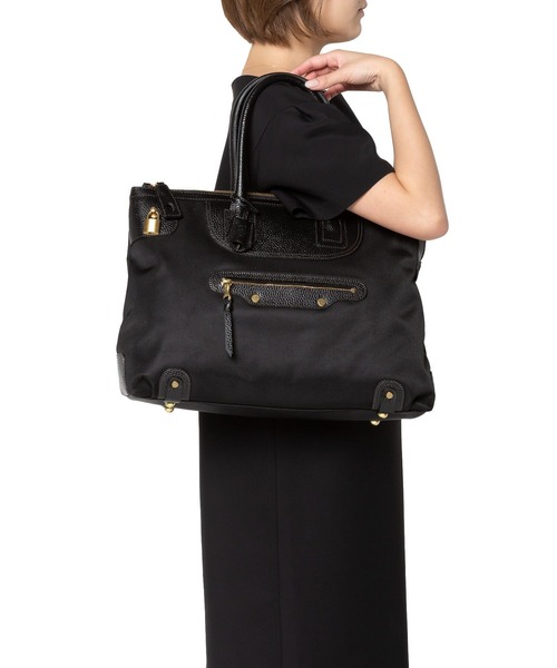 TOFF&LOADSTONE（トフアンドロードストーン）の「キーナイロン（ビジネスバッグ・レディース・グレー・FREE）」の8枚目の写真